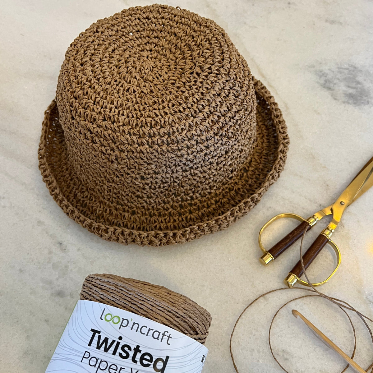 Rafija "Twisted paper"
