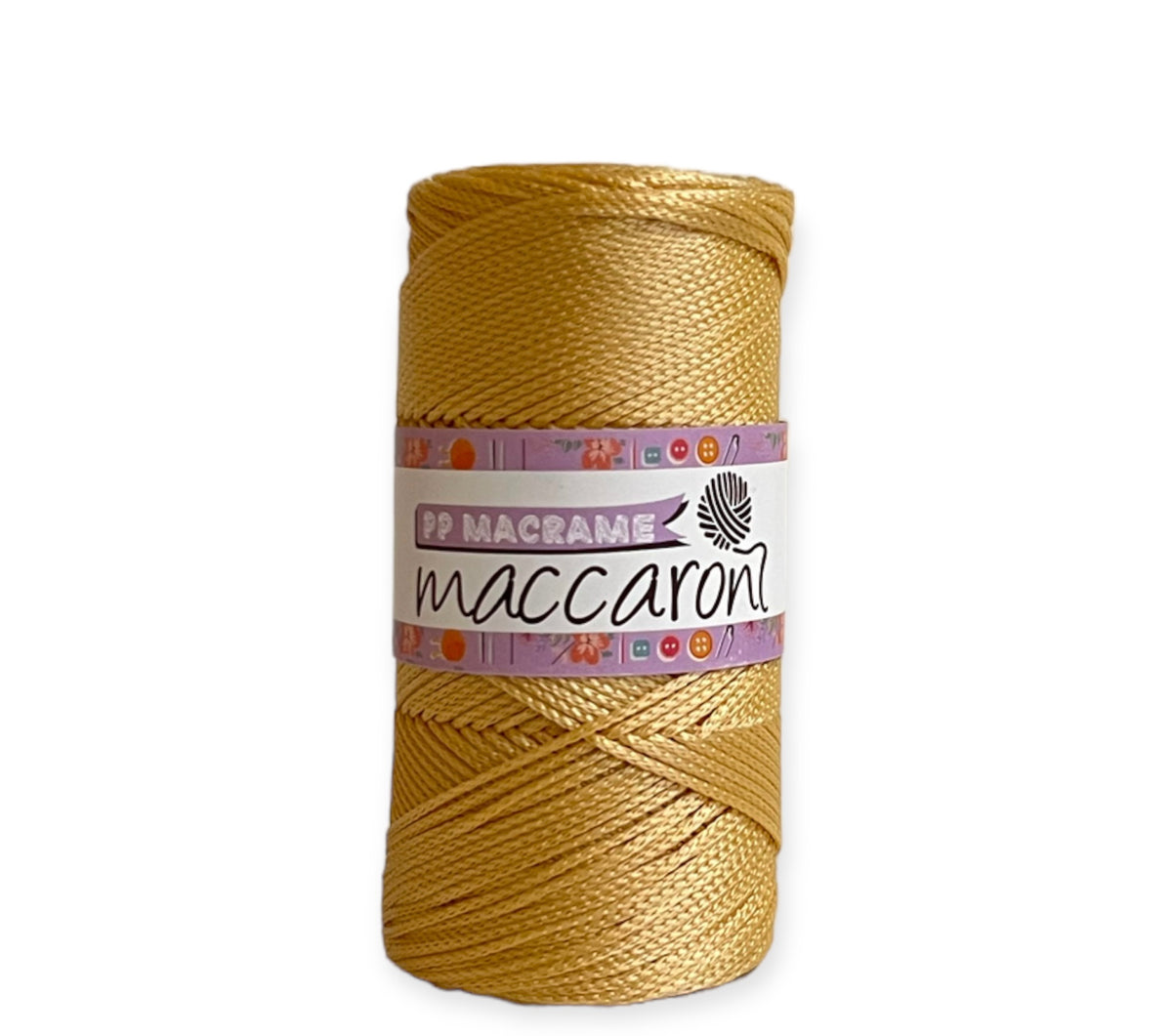PP Macrame - zlata, rumeni, oranžni in rdeči odtenki