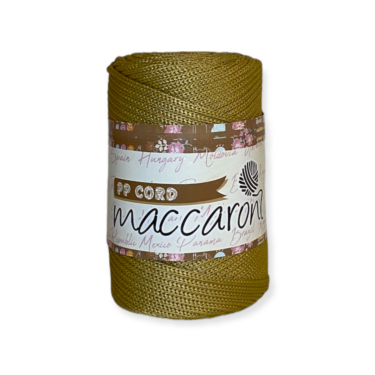 PP Cord - zlata, rumena in oranžna