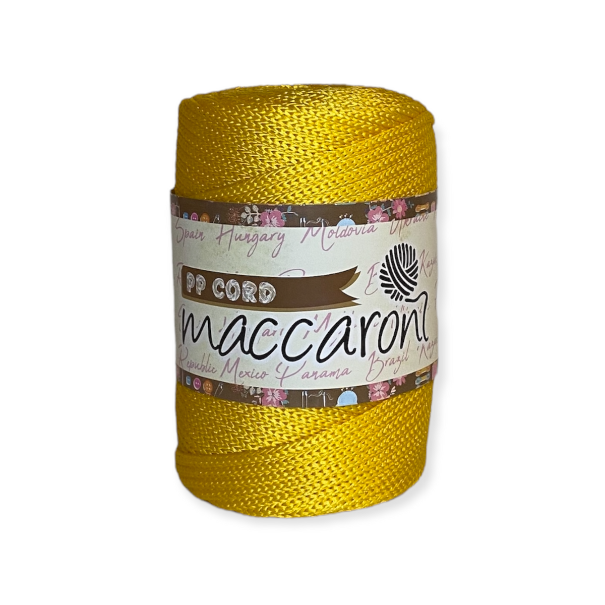 PP Cord - zlata, rumena in oranžna