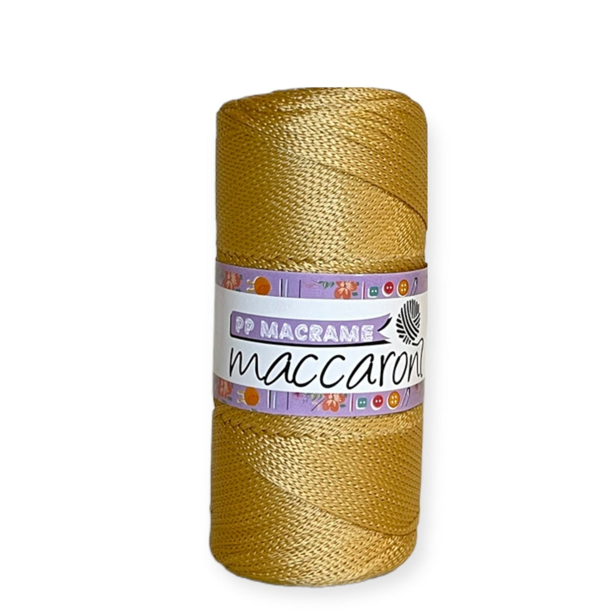 PP Macrame - zlata, rumeni, oranžni in rdeči odtenki